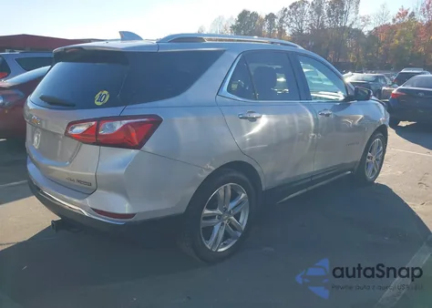 2018 Chevrolet Equinox Premier из США, поврежденный, VIN 2GNAXVEV6J6312308